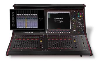 DiGiCo Quantum 225 Pulse Digitalmischpult, inkl. Optocore-HMA-Schnittstelle, WAVES-Option